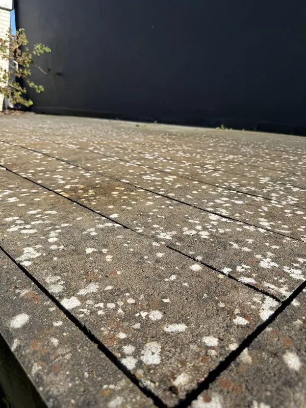 Vor der Reinigung: Steinreinigung Bielefeld